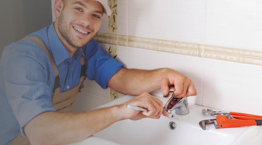Faucet cartridge replacement in Keystone, IN